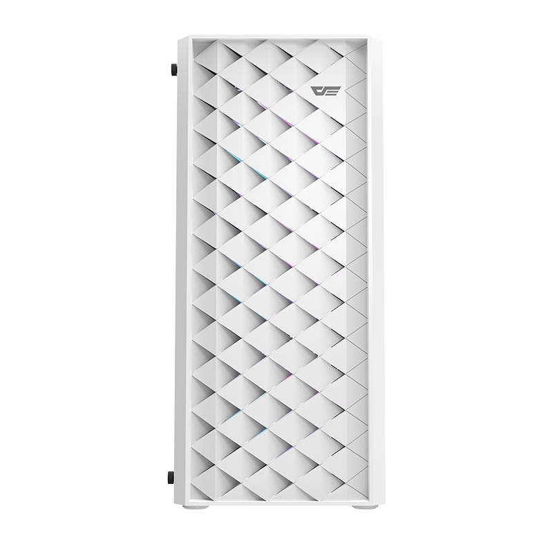 Darkflash DK351 computer case (white) + 4 RGB fans