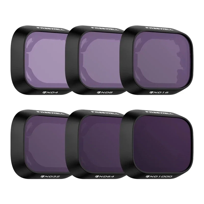 Set of 6 Freewell All Day filters for DJI Mini 3 Pro Mini 3