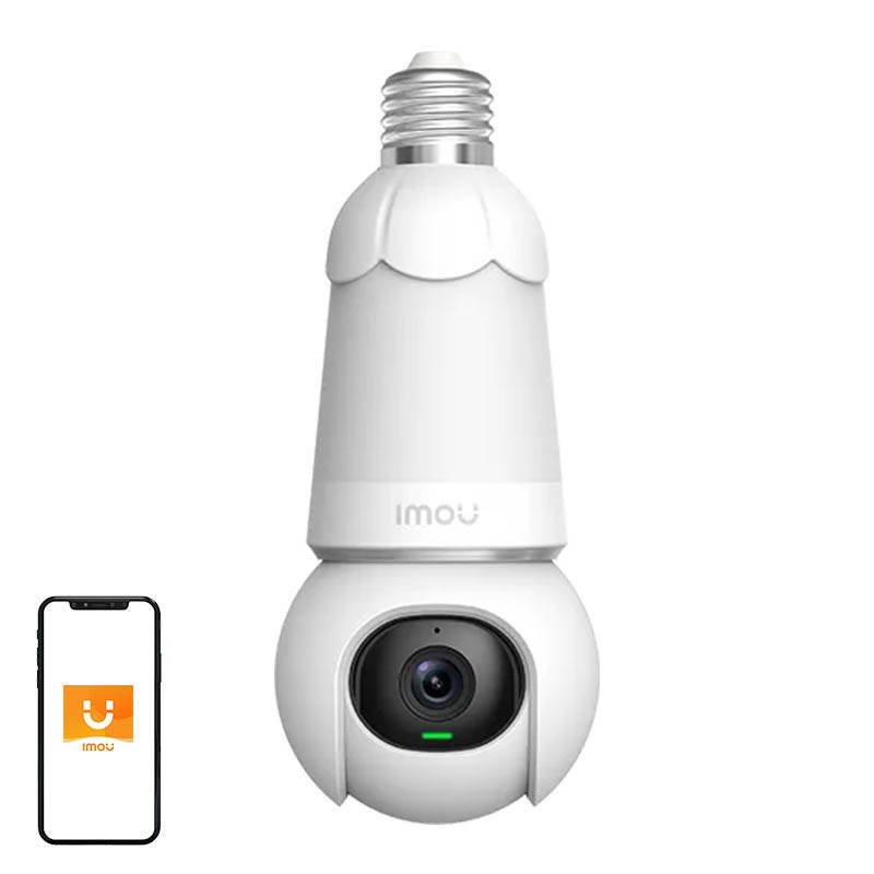 2in1 Bulb and 360 Outdoor Camera WiFi IMOU Bulb Cam 5MP