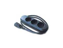 SCHUKO-ADAPTER - 10A 3X