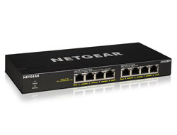 8-PORT GB POE+ FLEX SWITCH - FANLESS