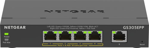 5-PORT 1G POE+ SWITCH 120WATT - SMART MGD PLUS