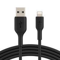 LIGHTNING BLADE/SYNC CABLE - PVC MFI 2M BLACK