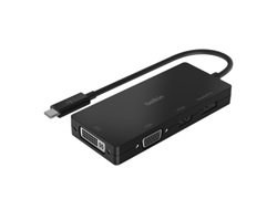 USB-C TO HDMI/VGA/DP - ADAPTER BLACK