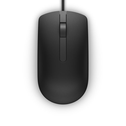 OPTICAL MOUSE MS116 - BLACK RETAIL-BOX