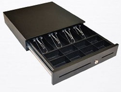 ECD410 SLIDE-OUT BLACK CBL - HARDWIRED 24V RJ11 410X420X103