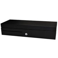 460 MM FLIP LID DRAWER BLACK - PLASTIC INSERT W MLOCK LID CABL