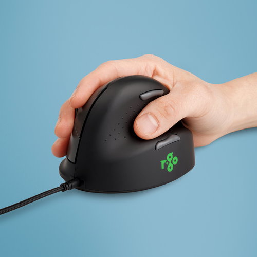 ERGONOMIC MOUSE MEDIUM - HAND165-185MM RIGHT-HANDED WIRED