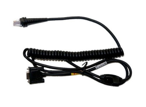 RS232C 12V SIGNAL BLK DB9 FEMAL - 3M COILED 5V EXTERNAL POWER