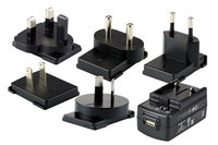 KIT 5V/2A PS 5 PLUGS - EDA70 ROW