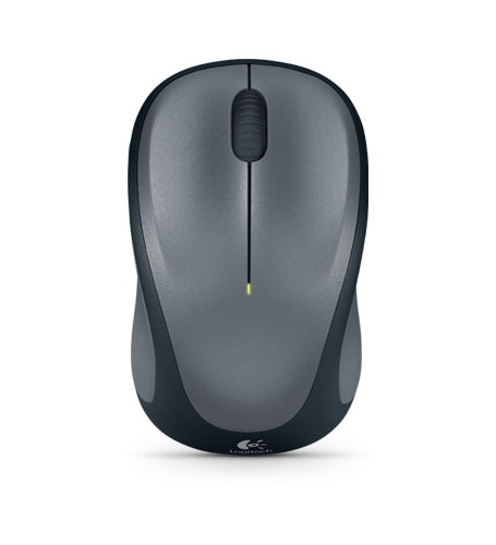 WIRELESS MOUSE M235 - USB NANO CORDLESS DARK SILVER