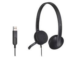 USB HEADSET H340 - BLACK ULTRA LIGHT