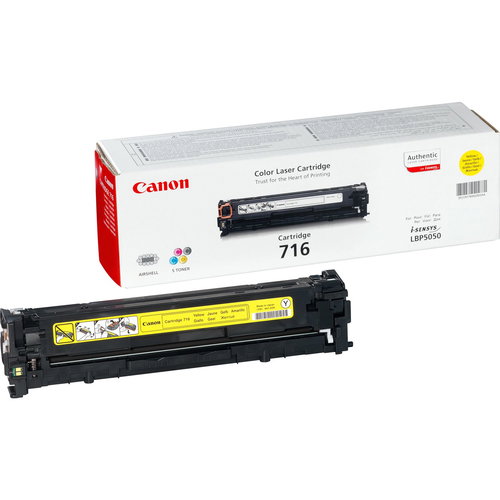 TONER CARTRIDGE 716 YELLOW - FOR LBP 5050 5050N