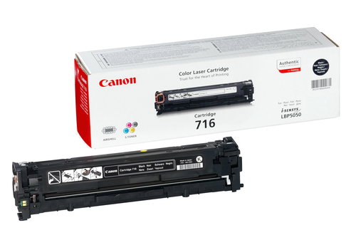 TONER CARTRIDGE 716 BLACK - FOR LBP 5050 5050N