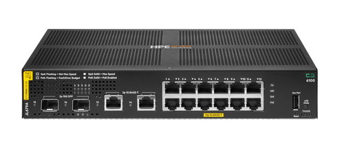 ARUBA 6100 12G CL4 2SFP+ STOCK - .
