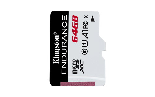 64GBMICROSDXC ENDURANCE 95R/30W - C10 A1 UHS-I CARD ONLY