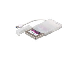 I-TEC USB EXTERNAL CASE 2.5IN - SATA I/II/III HDD SSD WHITE