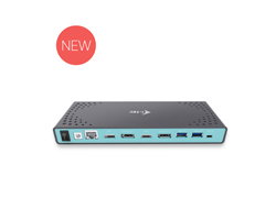 I-TEC USB-C/A DUAL 4K DOCK ST. - 2XHDMI 2XDP 6XUSB 3.0 K-LOCK