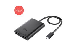 I-TEC USB-C 4K DUAL HDMI ADPTR - 2XHDMI 3840X2160PX. TB3 COMP.
