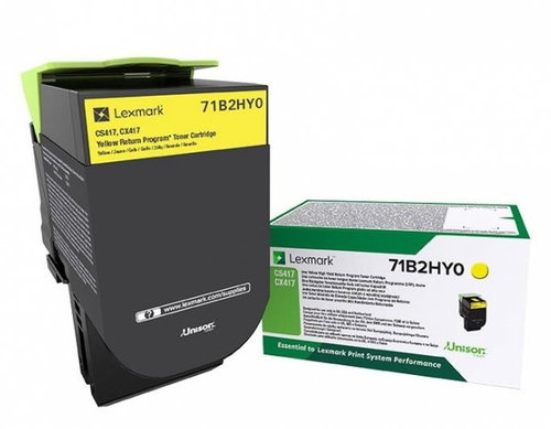TONER RETURN OPEN YELLOW CRTG - F. CS/CX4/517 3.500 PGS
