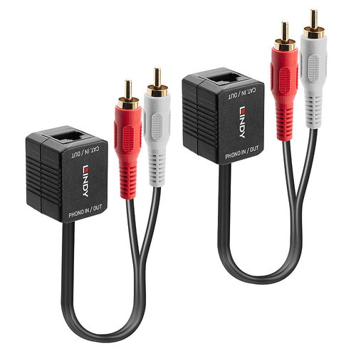 500M CAT.6 ANALOGER AUDIO - EXTENDER RCA/CINCH