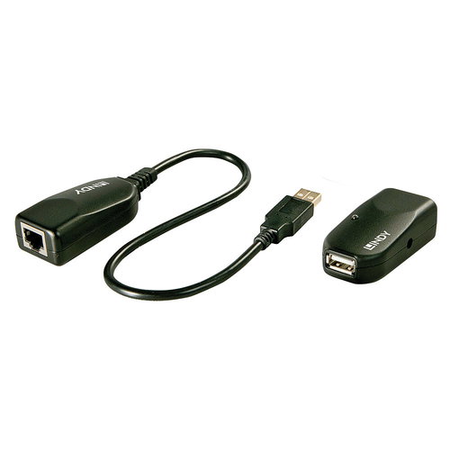 50M USB 2.0 CAT.6 EXTENDER - MULTI MODE FIBRE