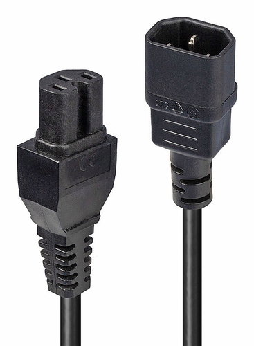 2M NETZKABEL C14 AN C15 - HOT CONDITION NETZKABEL
