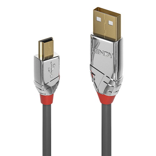 2M USB 2.0 TYP A AN MINI-B - KABEL CROMO LINE