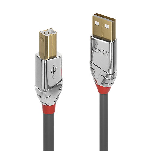 3M USB 2.0 TYP A AN B - KABEL CROMO LINE