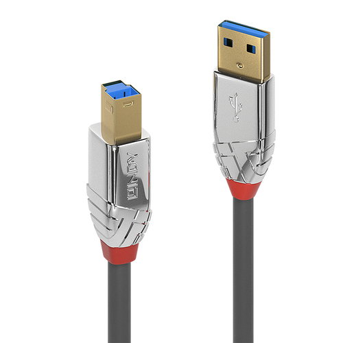 2M USB 3.2 TYP A AN B KABEL - 5GBIT/S CROMO LINE