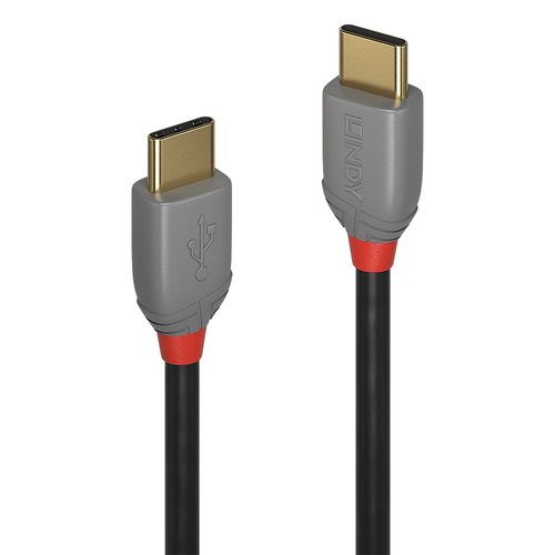 1M USB 2.0 TYP C KABEL - ANTHRA LINE