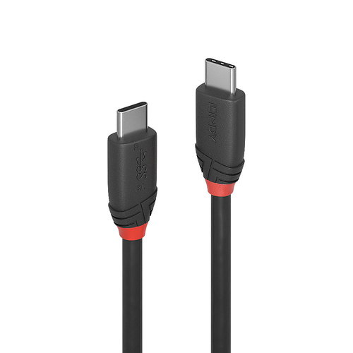 1.5M USB 3.2 TYP C KABEL - 2GBIT/S 3A BLACK LINE