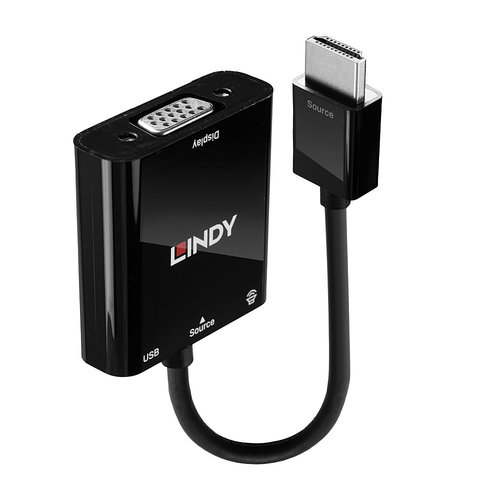 HDMI ZU VGA UND AUDIO KONVERTER -