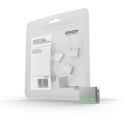 USB A PORT SCHLOSS - 10 STCK GRN