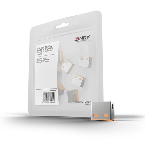USB A PORT SCHLOSS - 10 STCK ORANGE