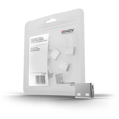 USB A PORT SCHLOSS - 10 STCK WEI