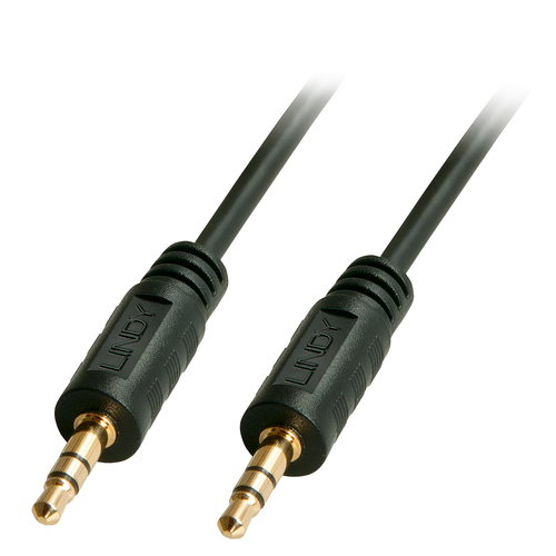 PREMIUM AUDIOKABEL MIT - 35MM KLINKENSTECKER 2M