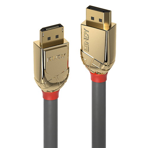 10M DISPLAYPORT 1.2 KABEL - GOLD LINE