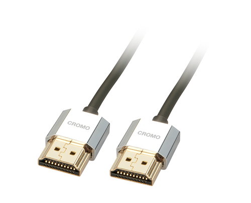 CROMO SLIM HIGH-SPEED-HDMI - KABEL MIT ETHERNET TYP A/A 0.5M