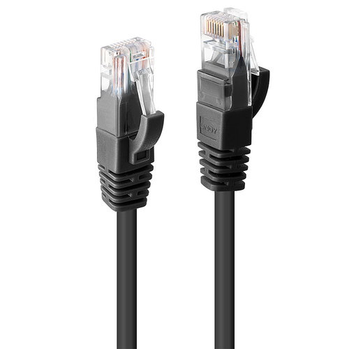 3M CAT.6 U/UTP SCHWARZ - NETZWERKKABEL
