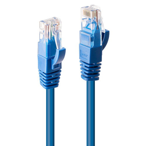 1M CAT.6 U/UTP BLAU - NETZWERKKABEL