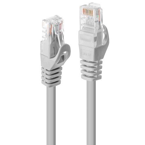1M CAT.6 U/UTP GRAU - NETZWERKKABEL