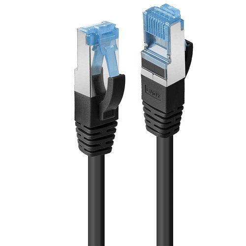1M CAT.6A S/FTP TPE - NETZWERKKABEL SCHWARZ