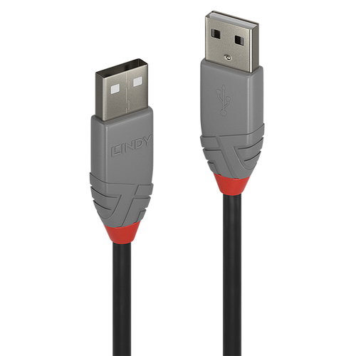 1M USB 2.0 TYP A KABEL - ANTHRA LINE
