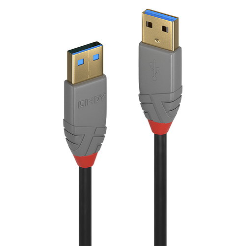 2M USB 3.2 TYP A KABEL 5GBIT/S - ANTHRA LINE