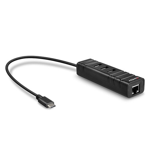 USB 3.2 TYP C HUB GIGABIT - ETHERNET KONVERTER