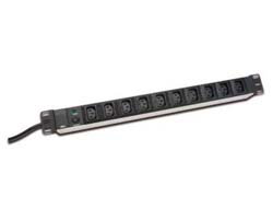 DIGITUS ALU IEC C13 OULET STRIP - 10 OUTLETS