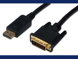 DIGITUS DISPLAYPORT ADAPTER - CABLE 2M DP/ST-DVI-D(24+1)/ST