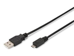 USB 2.0 CABLE TYPE A-MICRO B - M/M 1.0M USB 2.0 CONFORM