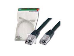 DIGITUS CAT 5E PREMIUM PATCH - CABLE 2M SF-UTP BLACK